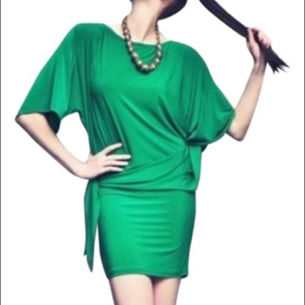 Abi Ferrin Nikki 5-way green dress